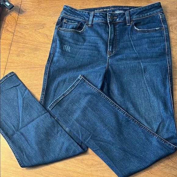 Chico's Define Me Straight Leg Jeans - Picture 1 of 6